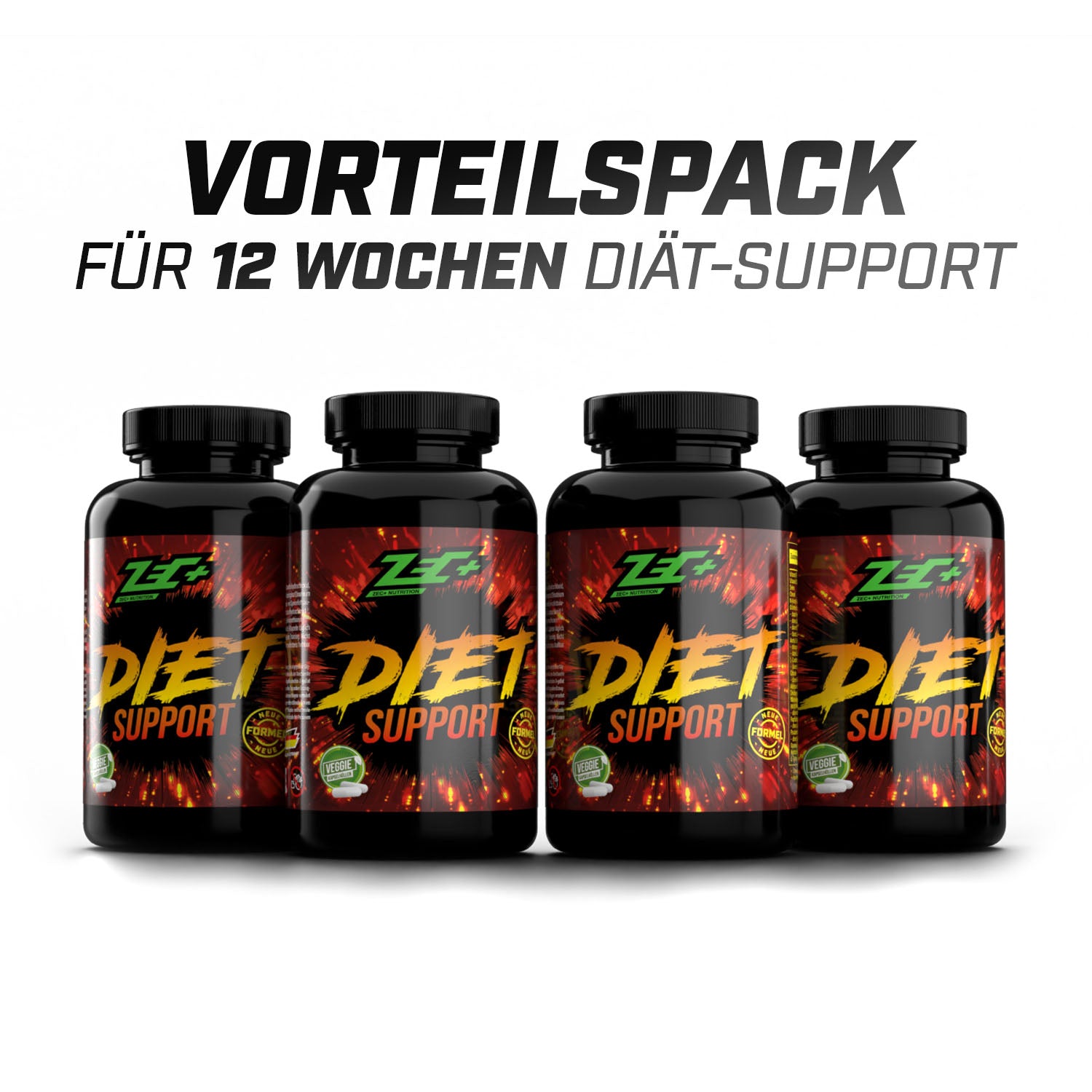 ZEC+ DIET SUPPORT 2.0, 100 Kapseln, 4er Pack