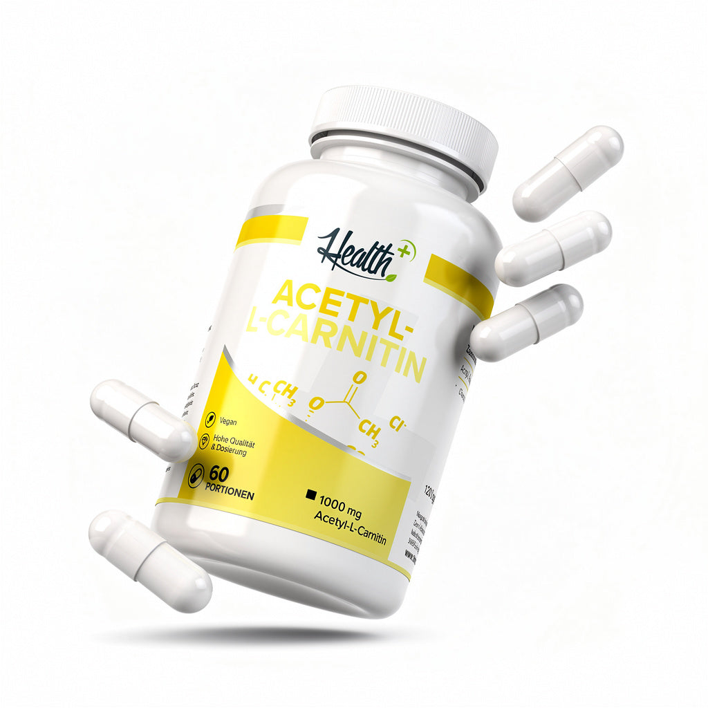 HEALTH+ ACETYL-L-CARNITIN, 120 Kapseln