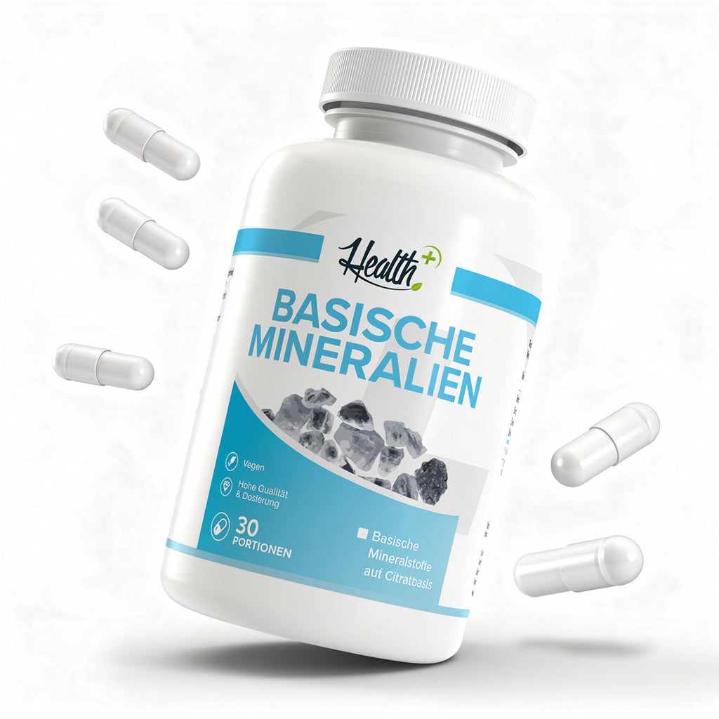 HEALTH+ BASISCHE MINERALIEN, 150 Kapseln
