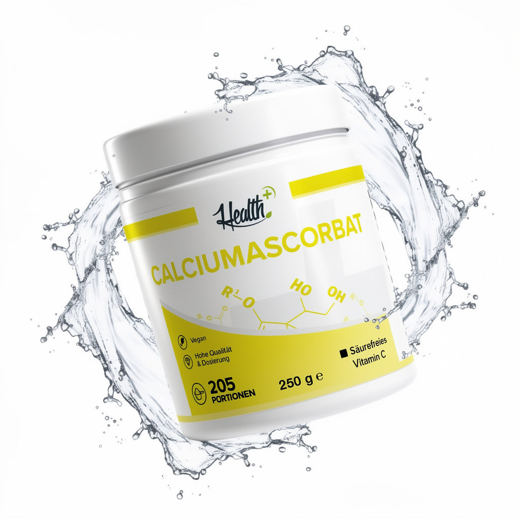 HEALTH+ VITAMIN C PULVER (Calciumascorbat), 250g