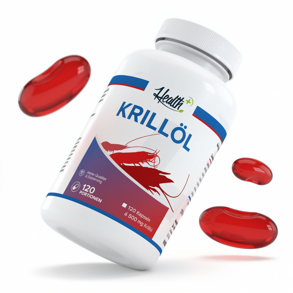 HEALTH+ Krill-Öl Kapseln, 120 Kapseln