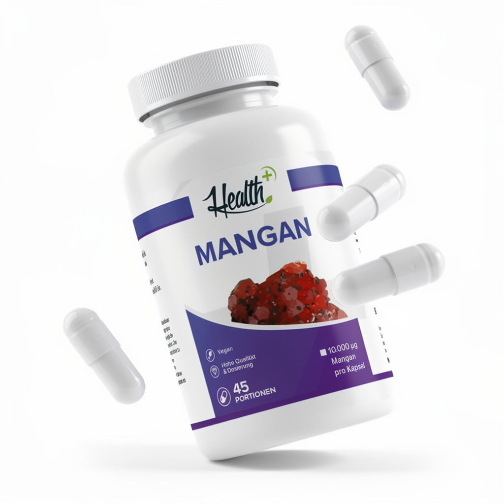 HEALTH+ MANGAN, 90 Kapseln