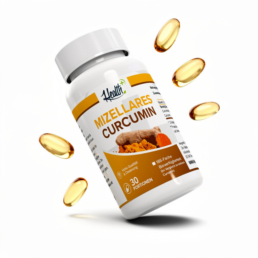 HEALTH+ MIZELLARES CURCUMIN, 60 Kapseln