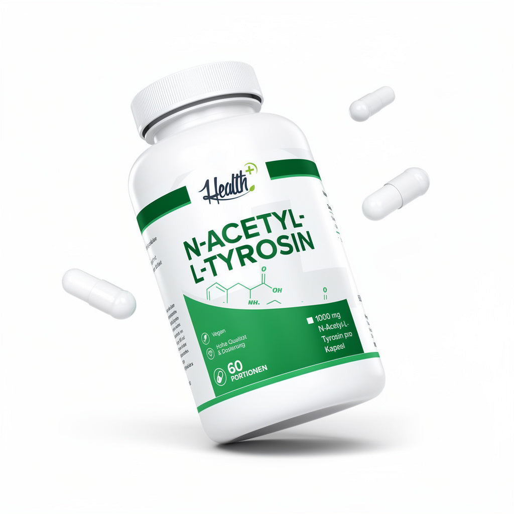 HEALTH+ N-ACETYL-L-TYROSIN, 60 Kapseln