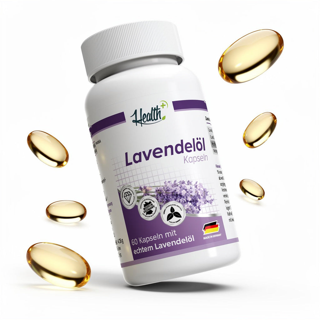 HEALTH+ LAVENDELÖL KAPSELN, 60 Kapseln