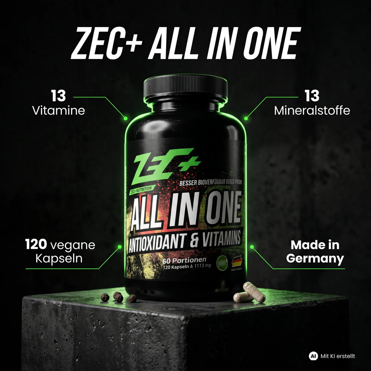 ZEC+ ALL IN ONE ANTIOXIDANT & VITAMIN, 120 Kapseln