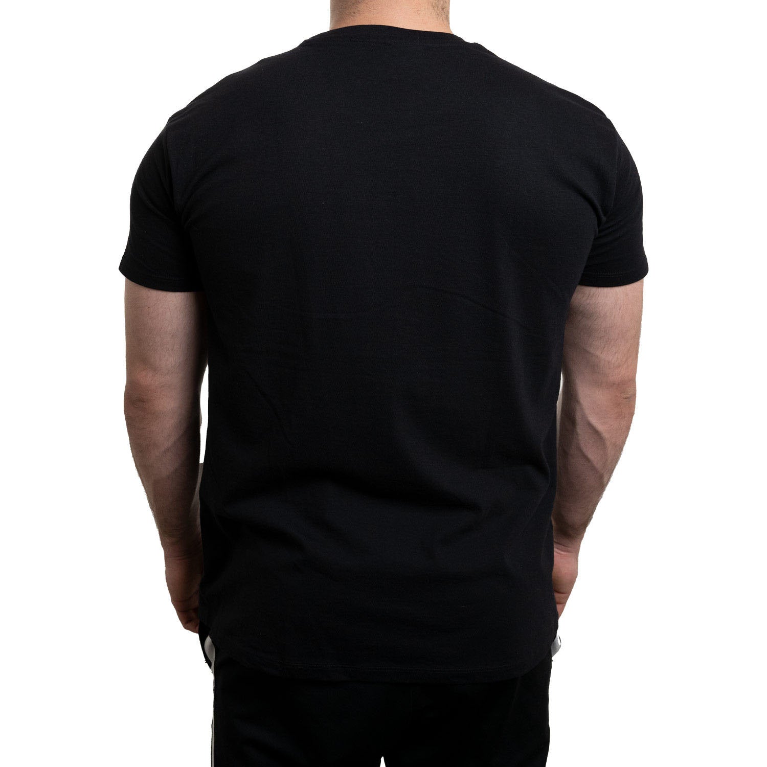 Schwarzes Zec+ Herren T-Shirt INLY 2022, Rückseite ohne Aufdruck.