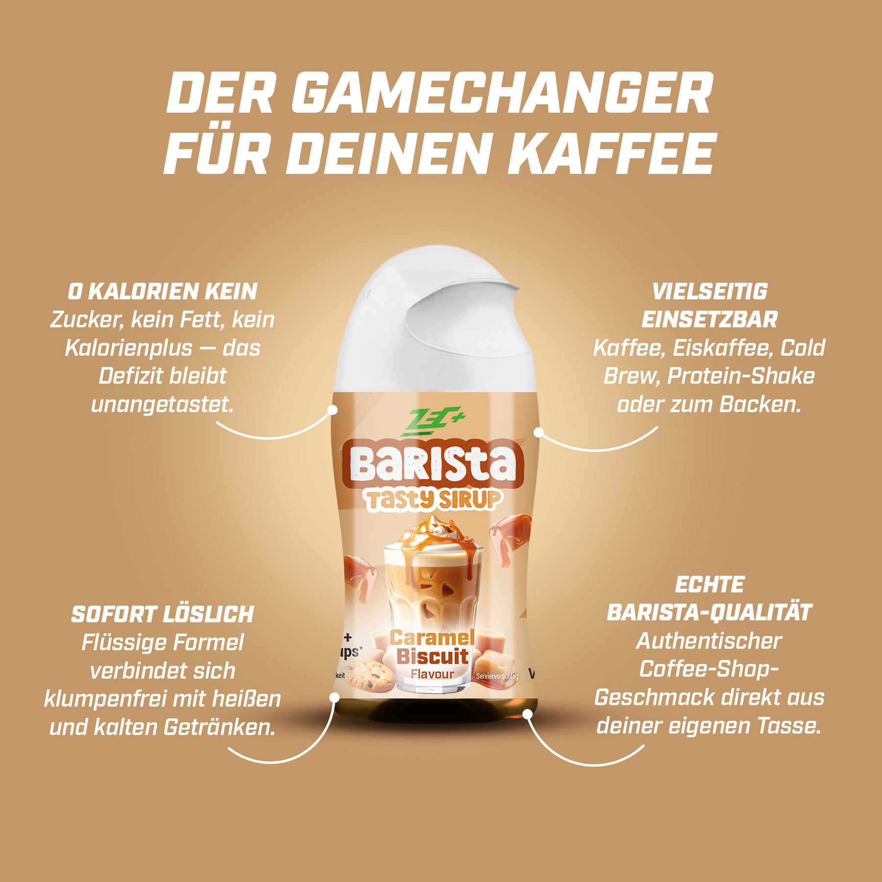 ZEC+ TASTY SIRUP, 65 ml