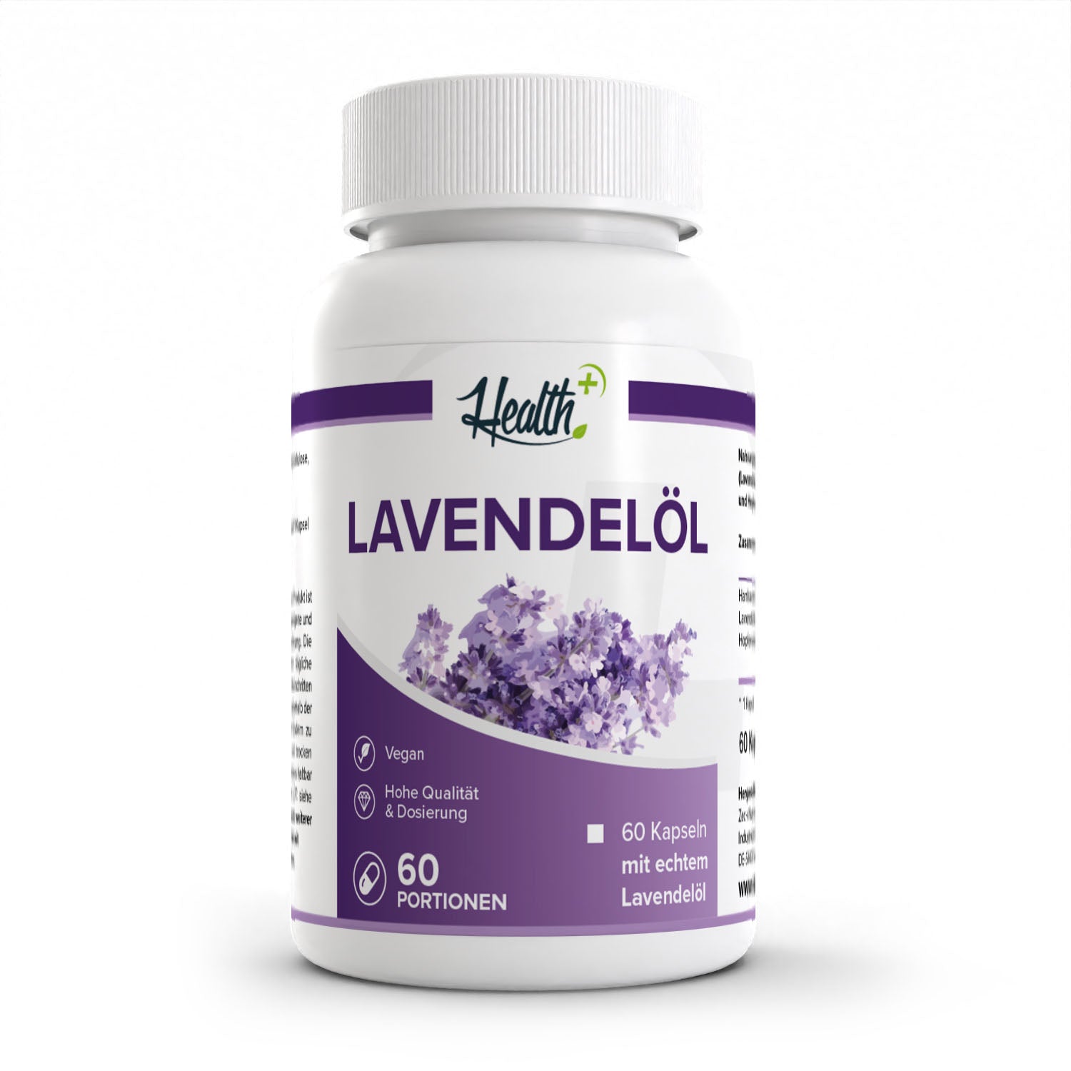 HEALTH+ LAVENDELÖL KAPSELN, 60 Kapseln