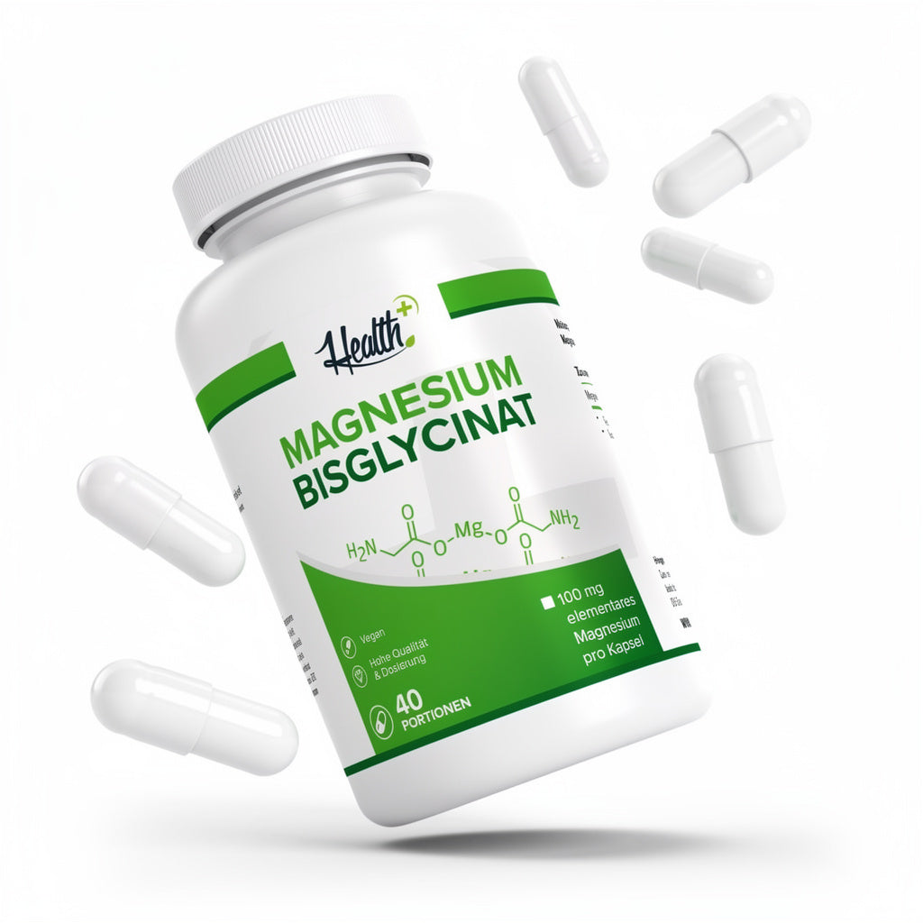 HEALTH+ MAGNESIUM-BISGLYCINAT, 120 Kapseln