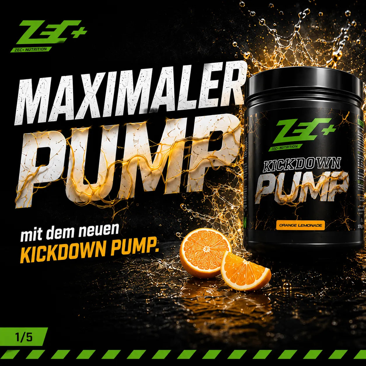 ZEC+ KICKDOWN PUMP, 375g