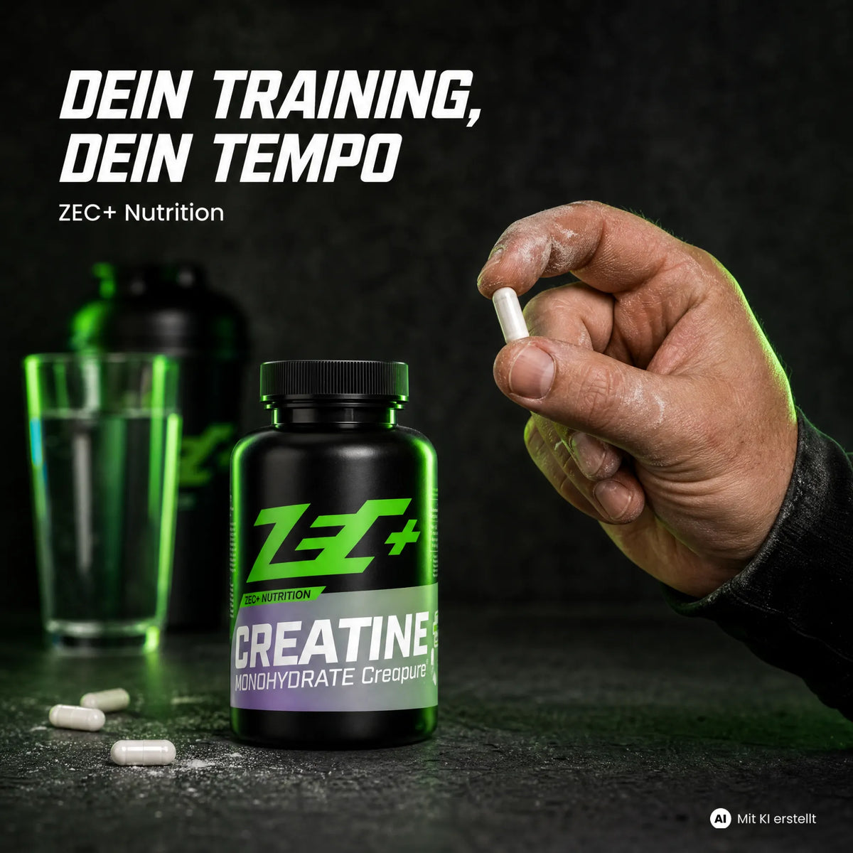 ZEC+ CREATINE MONOHYDRATE CREAPURE 180 Kapseln