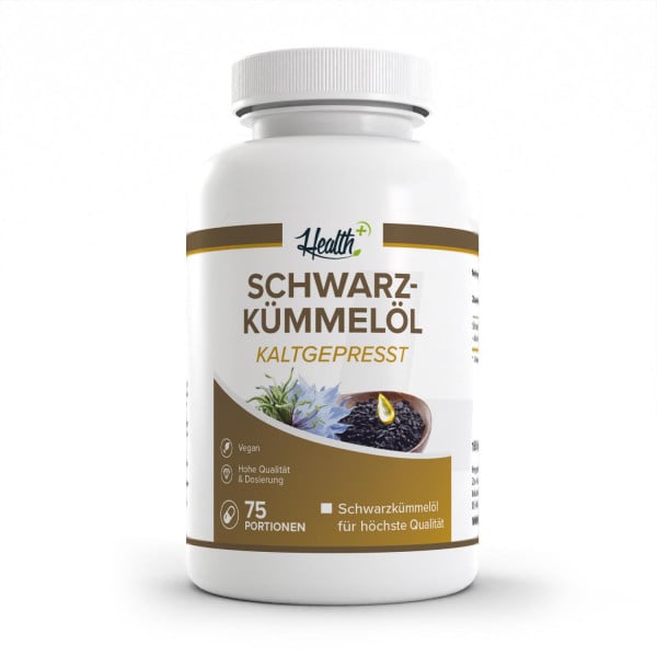HEALTH+ SCHWARZKÜMMELÖL KAPSELN