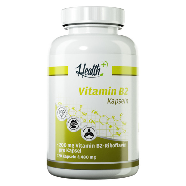 HEALTH+ VITAMIN B2, 120 Kapseln