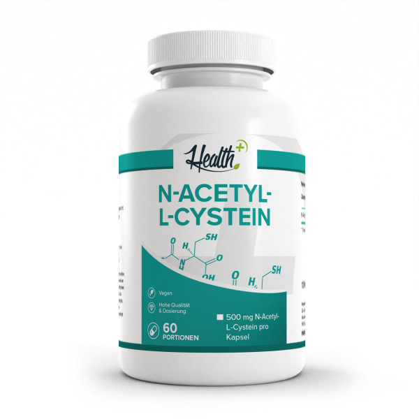 HEALTH+ N-ACETYL-L-CYSTEIN, 120 Kapseln