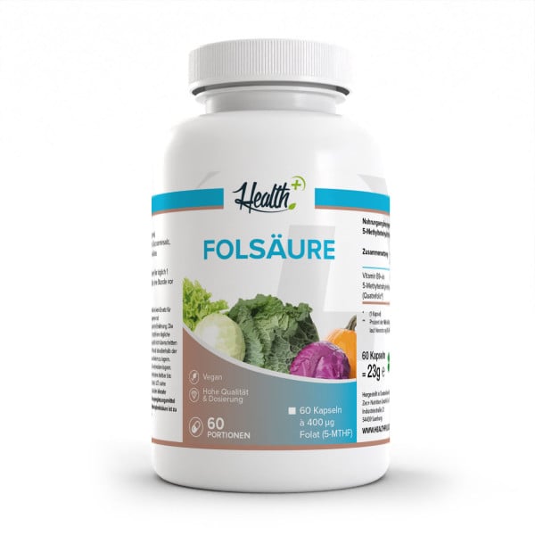 HEALTH+ FOLSÄURE Kapseln