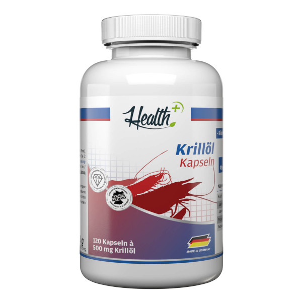 HEALTH+ Krill-Öl Kapseln, 120 Kapseln